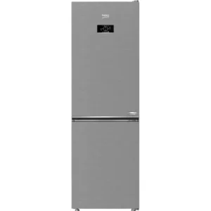 Beko 316L Combi Fridge Freezer Brushed Silver B3RCNE364HXB