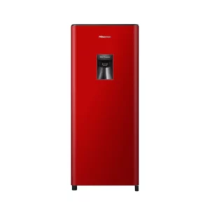 Hisense 177L Single Door Fridge Water Dispenser H235RRE-WD Red